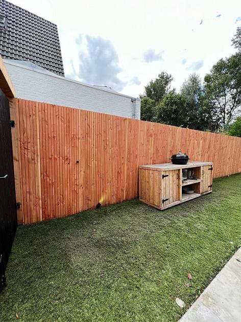 JWOODS Douglas Triple profiel plank 2,2x14x300 cm, naturel