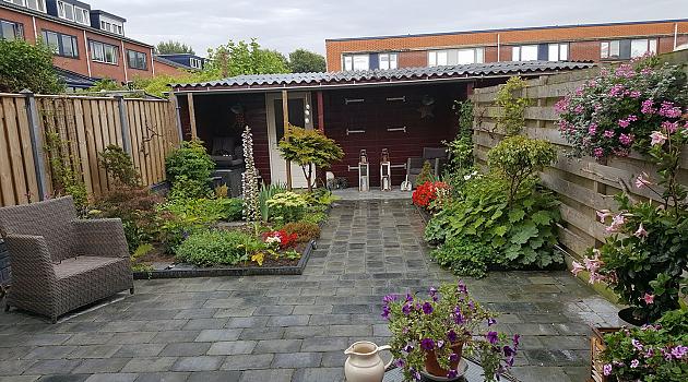 Stonique Trommel 20x30x5 cm Grijs/Zwart