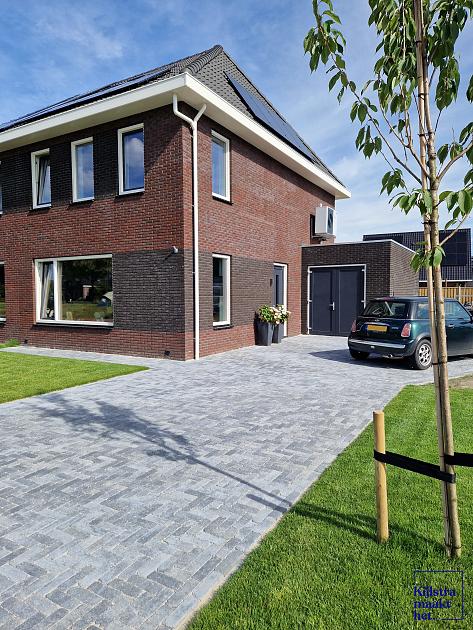 Stonique Trommel Dikformaat 21(L)x7(B)x6(H) cm Grijs/Zwart