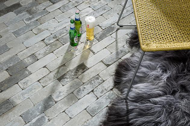 Stonique Trommel Waalformaat 5x20x7 cm Nature Mixed