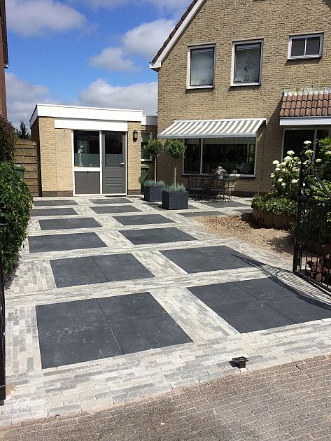 Stonique Trommel Waalformaat 5x20x7 cm Nature Mixed