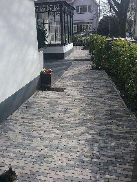 Stonique Trommel Waalformaat 5x20x7 cm Nature Mixed