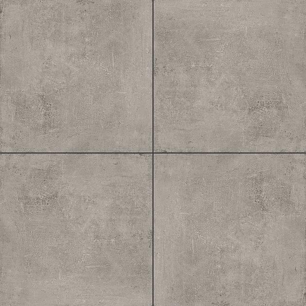GeoCeramica Starter 60x60x4 cm Patch-Plus Grey