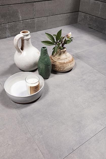 GeoCeramica Starter 60x60x4 cm Patch-Plus Grey