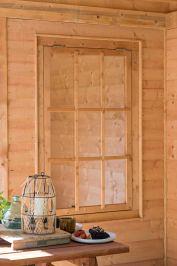 JWOODS Uitzetraam 9-ruits 100x155 cm