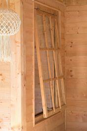 JWOODS Uitzetraam 9-ruits 100x155 cm