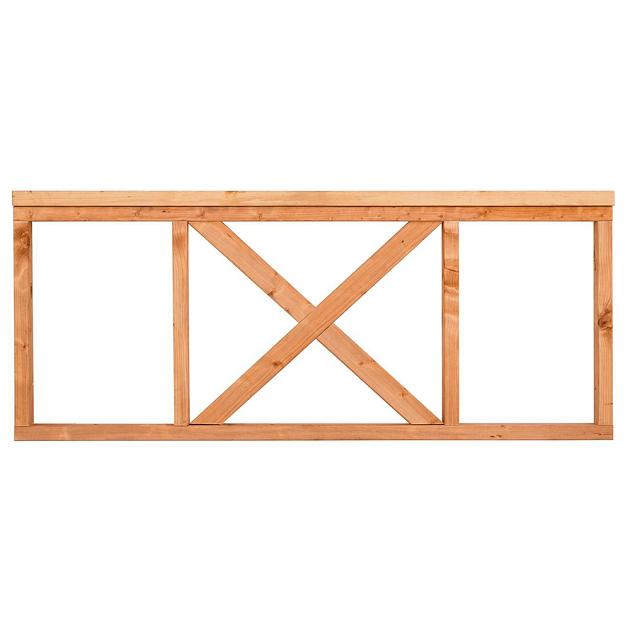 Red class kruishekwerk 200x75 cm incl. afdeklat