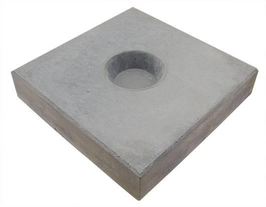 knikkertegel 30x30x6 grijs