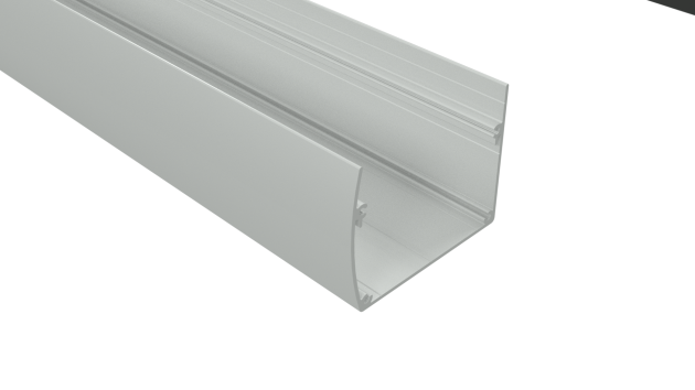 Gootset Aluminium 506 cm, RAL 9010
