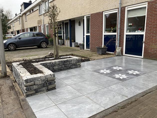 40841 actietegel keramiek op beton 90x90x4 cm slate design grey 214251