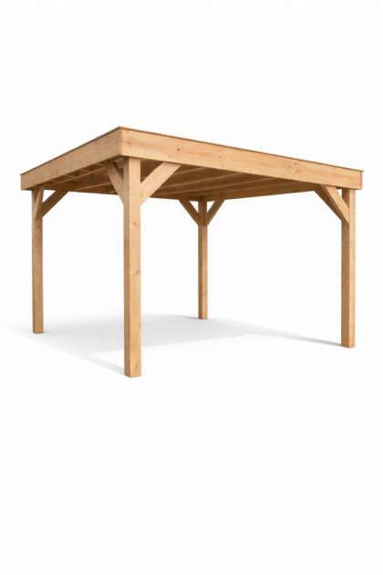 JWOODS Buitenverblijf 400x300 cm, Geschaafd