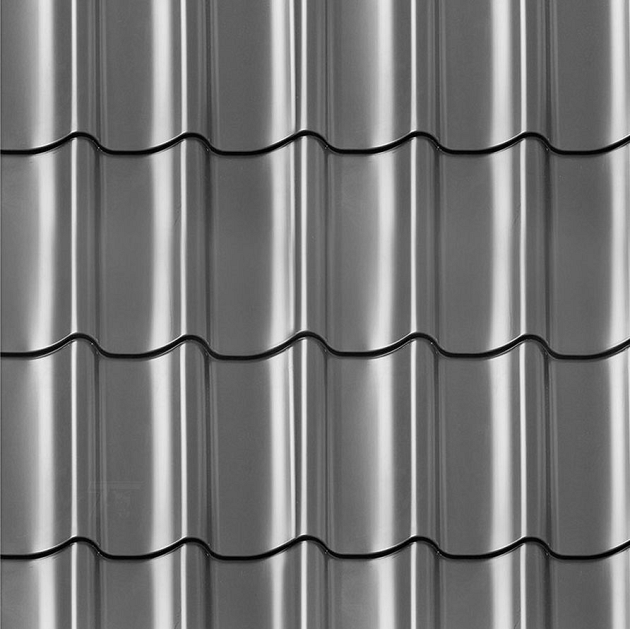 Dakpanprofielplaten antraciet Tongeren/Goor