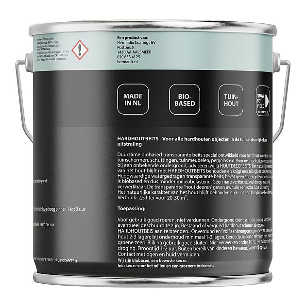 Hardhoutbeits Teak - 2500 ml