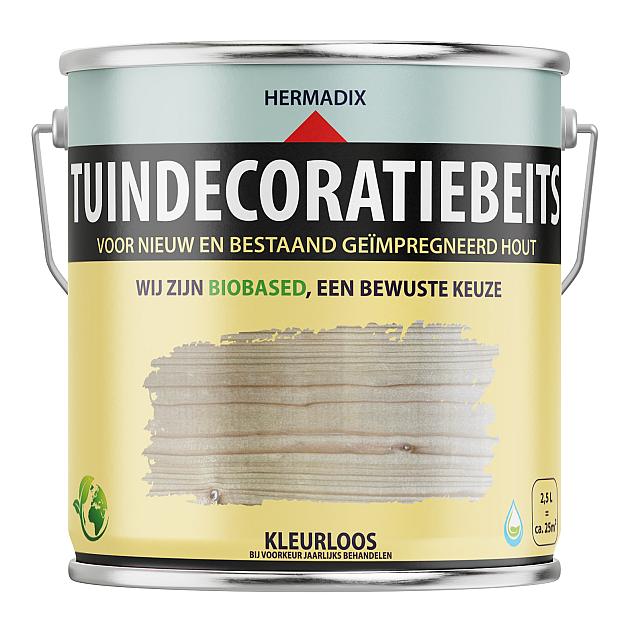 Tuindecoratiebeits Kleurloos Transparant  - 2500 ml