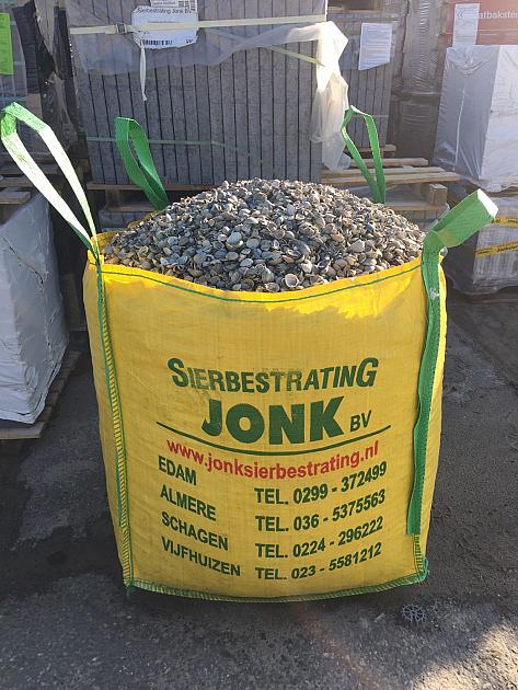 Schelpen 8-16 mm incl. Mini Bigbag (0,5 m³)