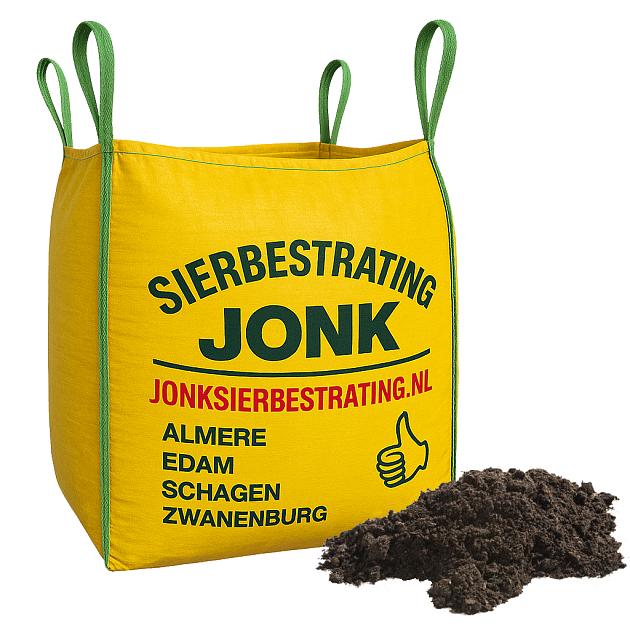 Gemalen Zwarte Tuinaarde incl. Big Bag (1 m³)