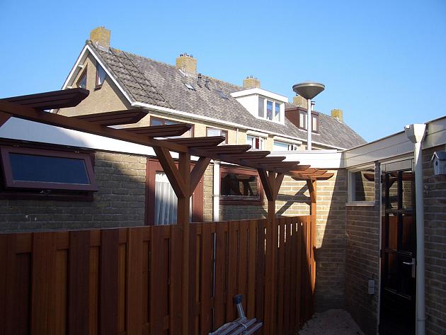 Hardhouten Tuinscherm Recht Verticaal 180x150 cm