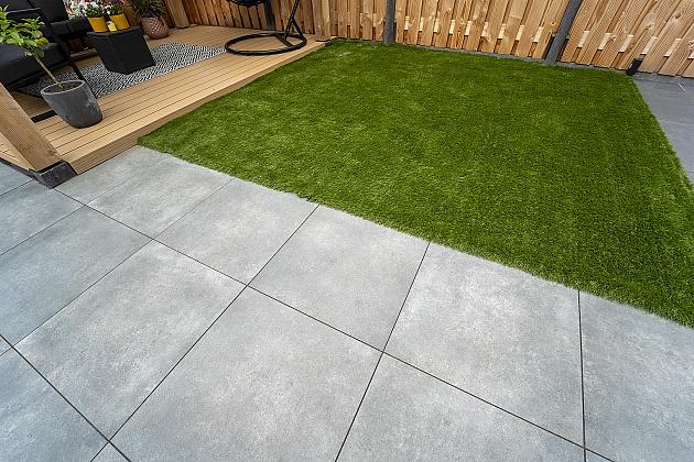 Cerasun 60x60x4 cm Cemento Antracite