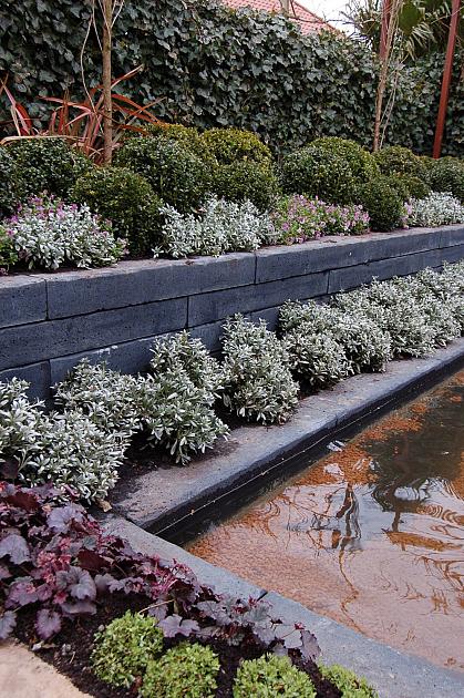 Betonbiels 120x20x12 cm Antraciet