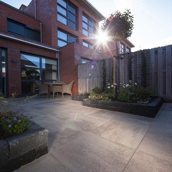 Restpartij Almere: Ca. 7.19m2 GeoColor 3.0 Tops 60x60x4 Twilight Bronze