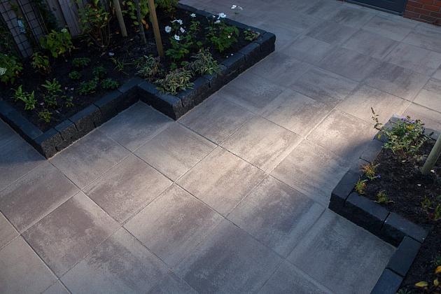 Restpartij Almere: Ca. 7.19m2 GeoColor 3.0 Tops 60x60x4 Twilight Bronze