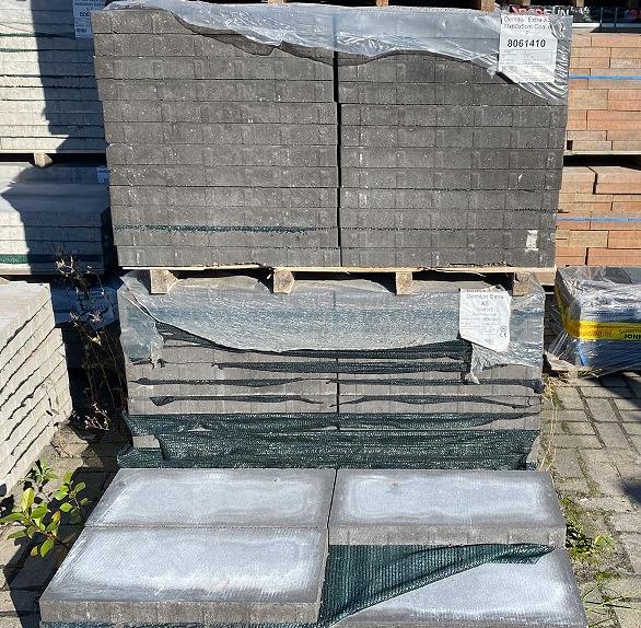 Restpartij Almere: ca. 35m2 Demiton Extra XS 30x60x5 cm Coal