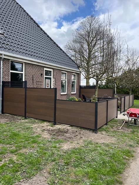 NeoFence Tuinhek 180x101 cm Ipé