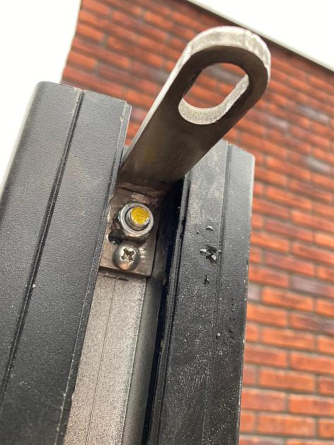 Unique Composiet Deur 100x185 cm Antraciet