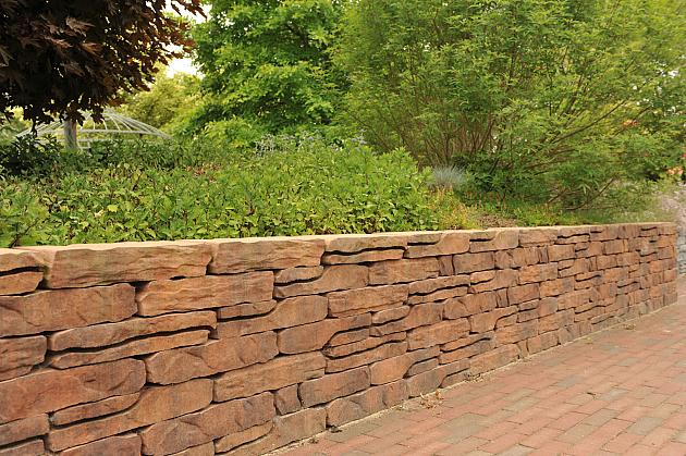 Montagna Muurelementen 42x18x8 cm Rossa