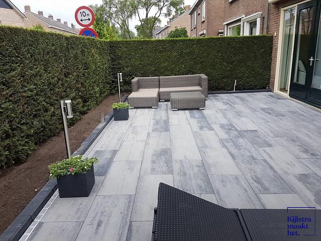 H2O Comfort Square 40x80x5 cm Nero/Grey