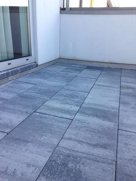 H2O Comfort Square 30x60x5 cm Nero/Grey