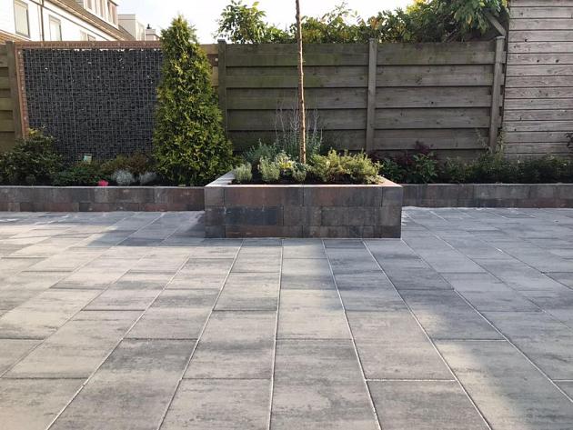 5732 h2o comfort square 30x60x5 cm nero grey 42877