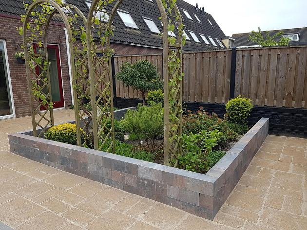 5733 linia palissade 60x15x15 cm strak tricolore 119516