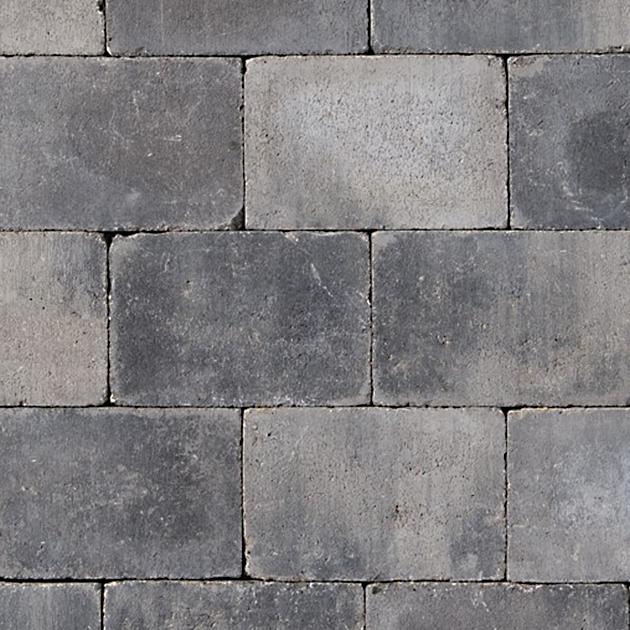 Stonique Trommel 20x30x6cm Grijs/Zwart