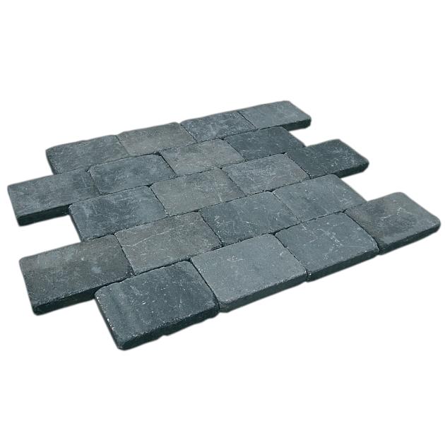 Stonique Trommel 20x30x6cm Grijs/Zwart