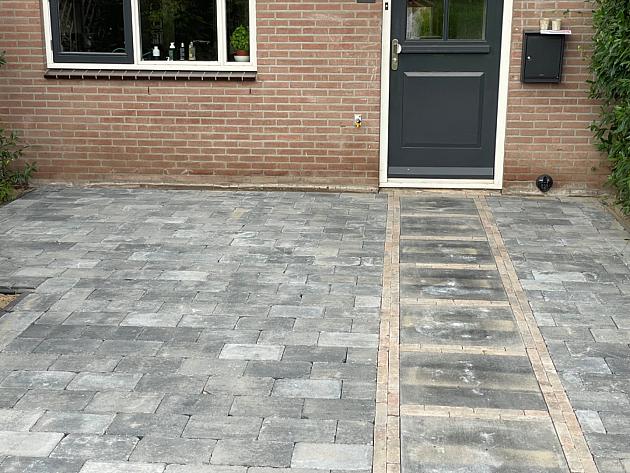 5737 stonique trommel 20x30x6cm grijs zwart 399780