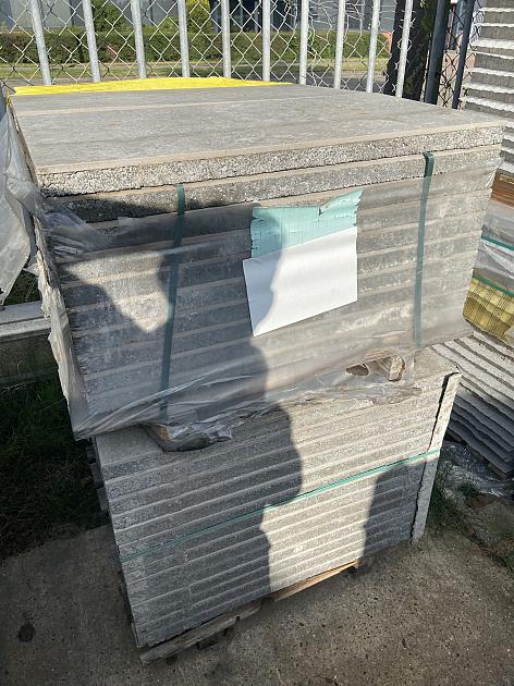 Restpartij Schagen: ca. 9,6m2 GeoCeramica® 40x80x4 cm Impasto Grigio Deco