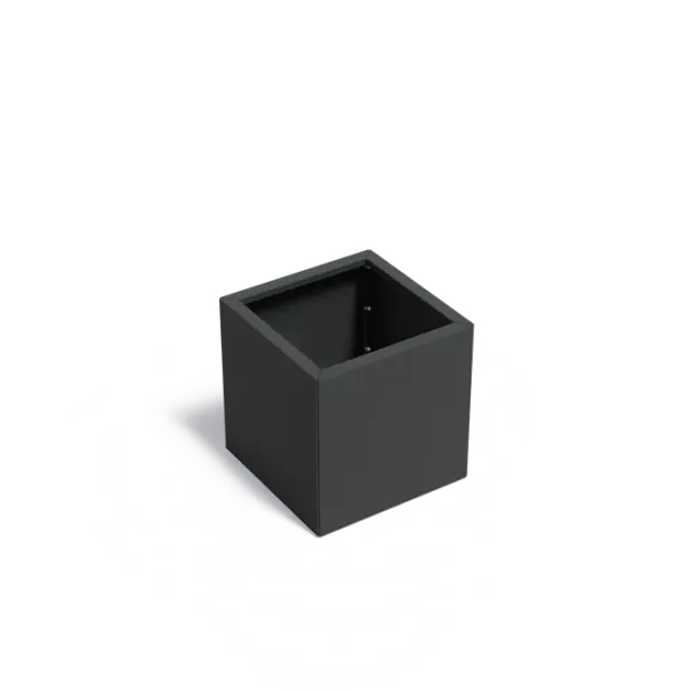 Plantenbak Carrez Connect zonder bodem gecoat staal 60x60x60 cm