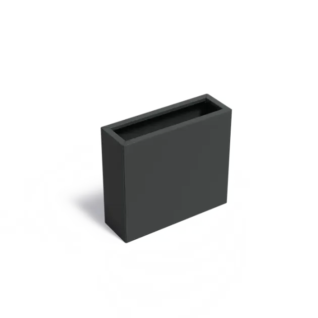 Plantenbak Carrez Connect zonder bodem gecoat staal 90x30x80 cm