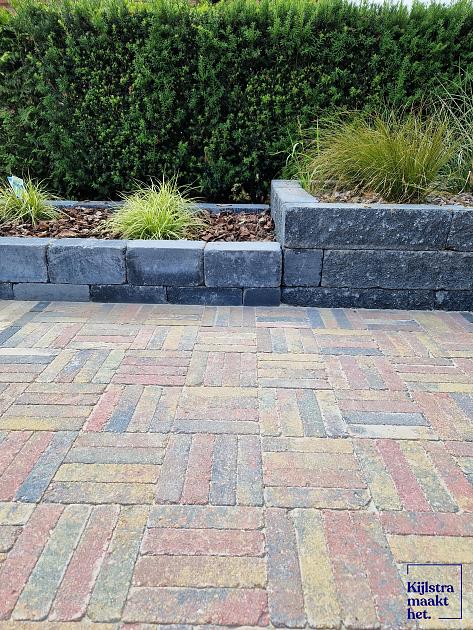 Stonique Trommel Waalformaat 5x20x7 cm Oud Bont