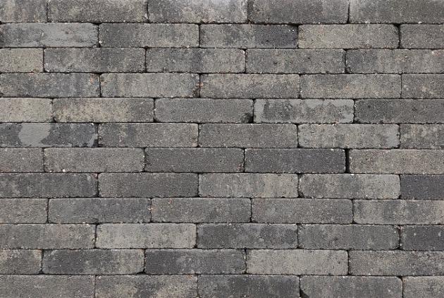 Stonique Trommel Waalformaat 5x20x7 cm Grijs/Zwart