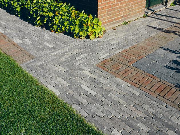 Stonique Trommel Waalformaat 5x20x7 cm Grijs/Zwart