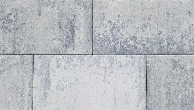 Straksteen 30x60x5 cm Grijs/Zwart