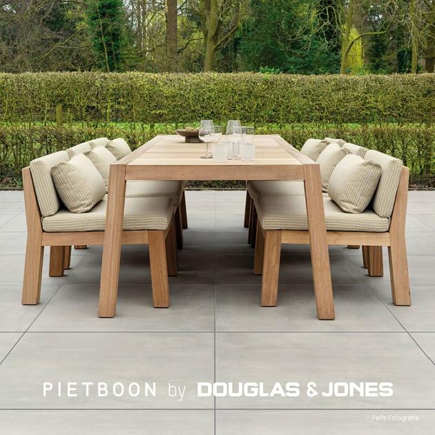 Piet Boon 90x90x3 cm Concrete Smoke