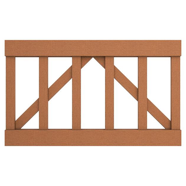 Hardhouten tuinpoort Colorado geschaafd onbehandeld 60x100 cm