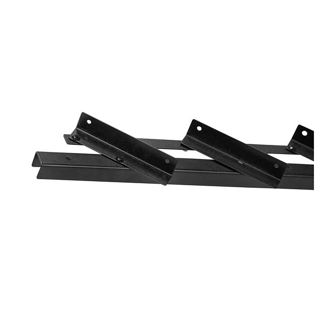 Flex Fence zelfbouwpakket excl. hout, raillengte 96 cm zwart