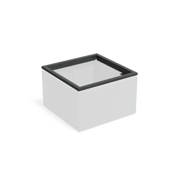 Carrez in-lite Ready aluminium opzetrand voor verlichting 100x100x9,1 cm