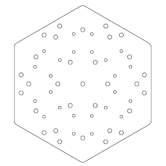Verzinkt staal bodemplaat Denver 20