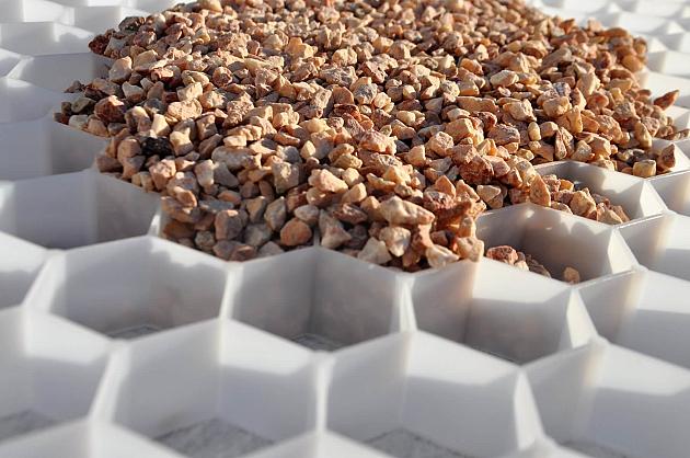 Grindplaat Pro met geotextiel 81x119,5x3 cm Wit