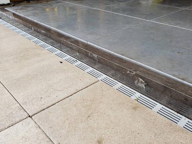 ACO Slimline Watergoot Aluminium